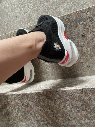 Customer photo review of Lace Up, Walking Sneakers for Women