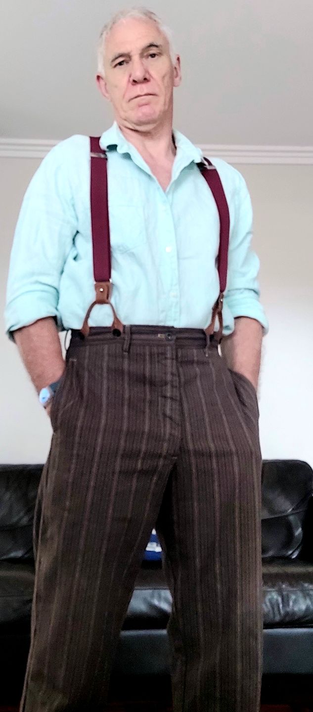 Customer photo review of Lot 920 Old Time Stripe Pants