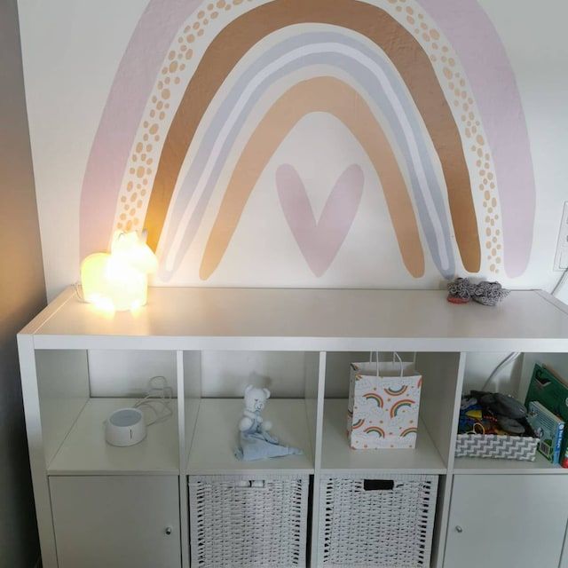 Customer photo review of Wandsticker rainbow