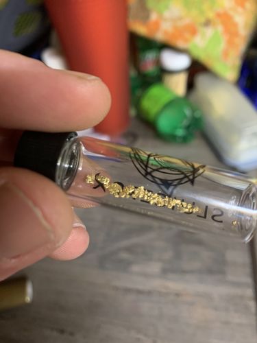 Customer photo review of *BOGO*: MAMMOTH 'TROY OUNCE NUGGET HUNT' Gold Paydirt - Gold Paydirt Concentrate