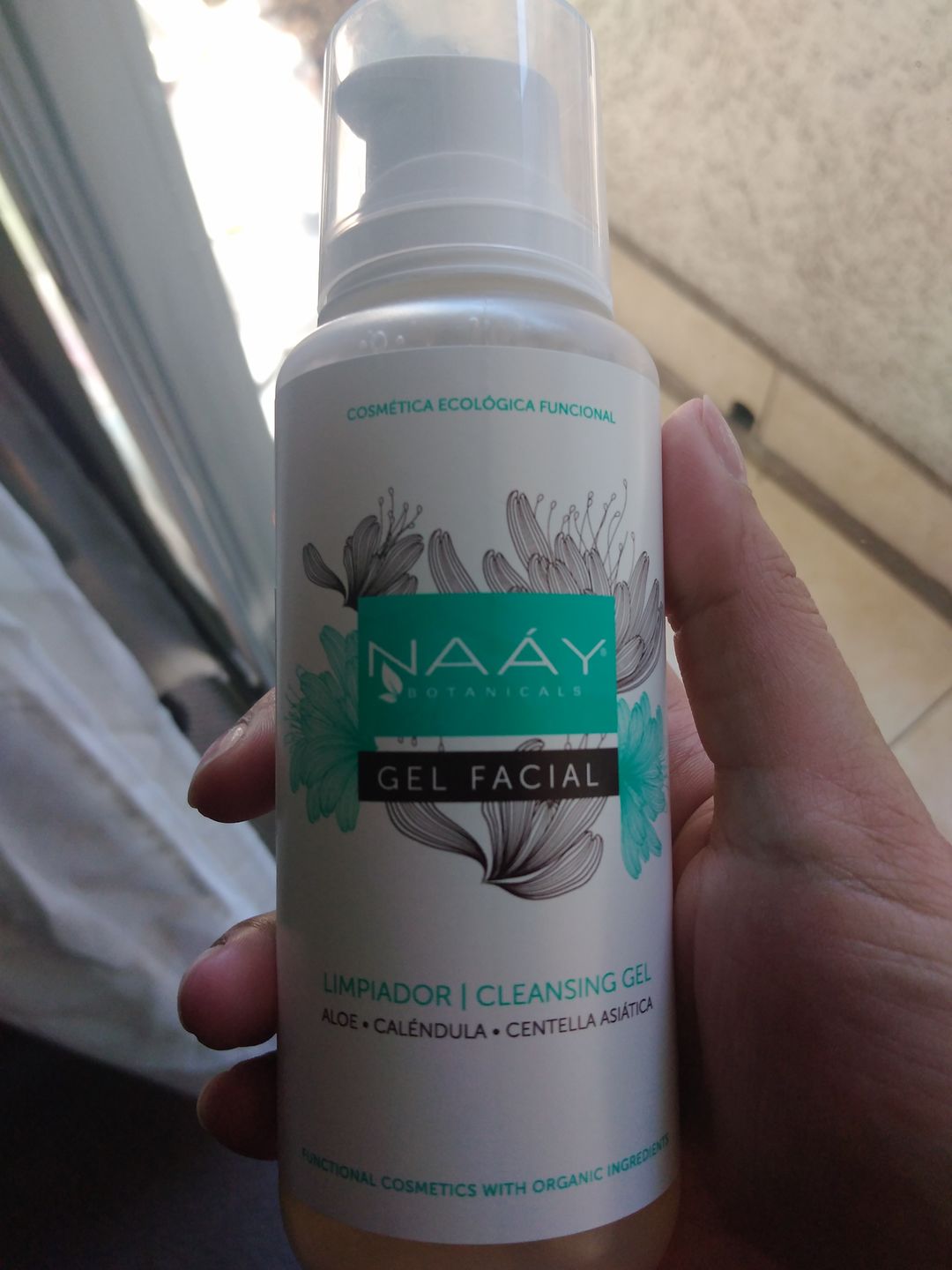 Customer photo review of Gel limpiador Facial