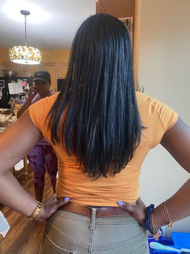 Customer photo review of Nae Nae's 9oz Hair Boost Special