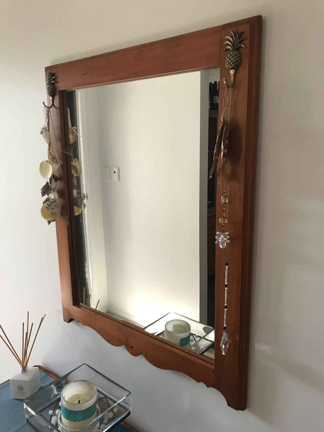 Customer photo review of Brass Pineapple Hooks -