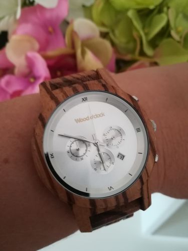 Customer photo review of Wood o'clock - Kirschbaum