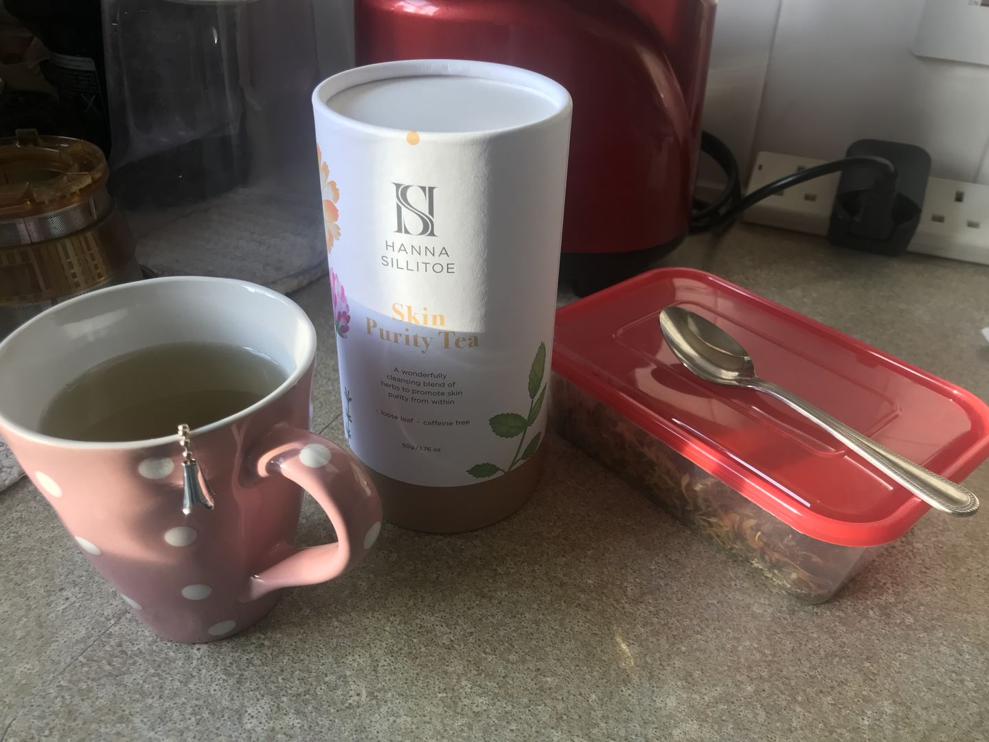 Customer photo review of Skin Purity Tea