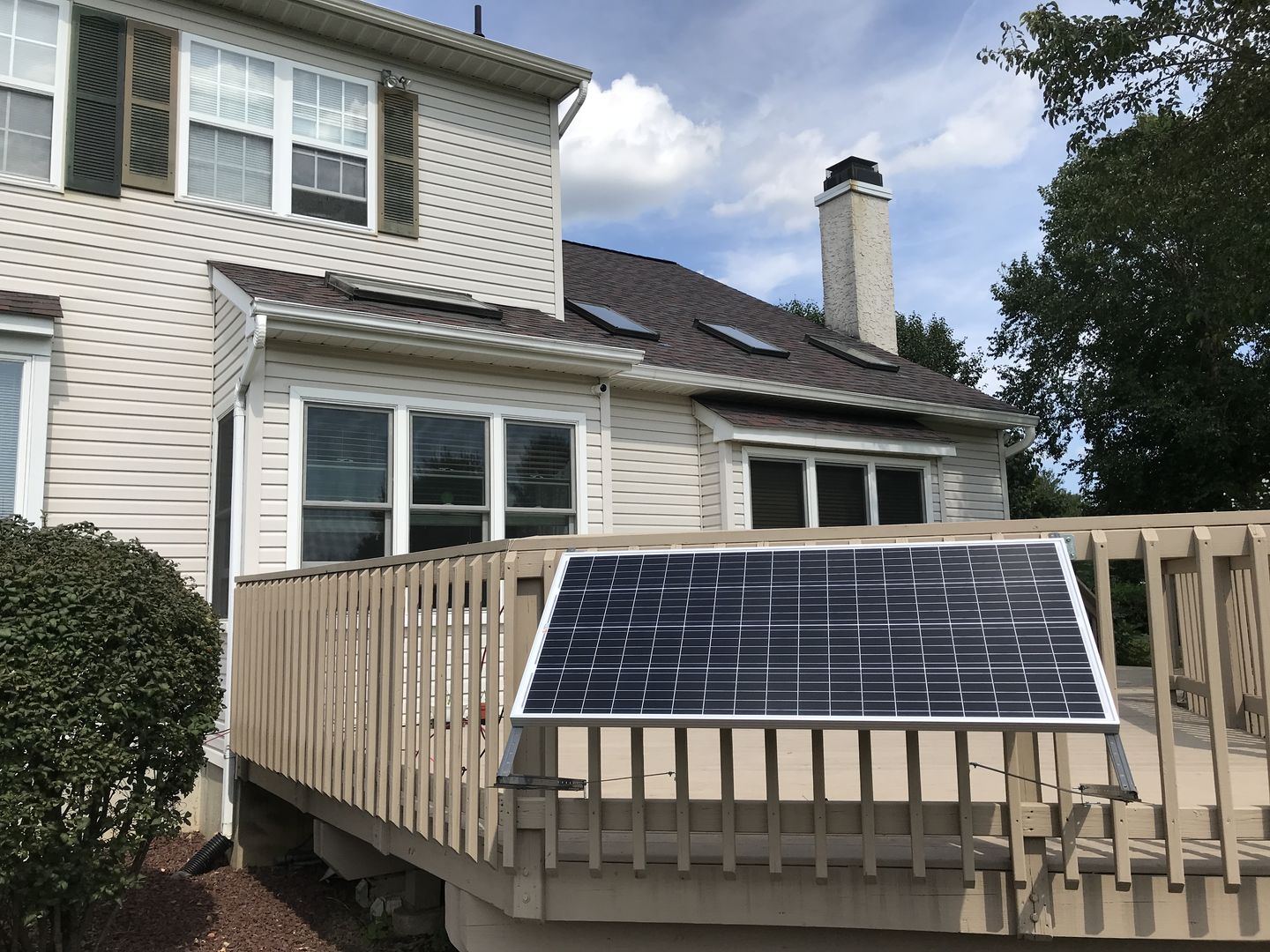 Customer photo review of MEGA 200 Watt Monocrystalline Solar Panel | Best 24V Panel for RVs and Off-Grid | 25-Year Output Warranty | UL Certified