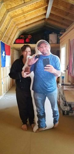 Customer photo review of Create A Custom Lifesize Pillow