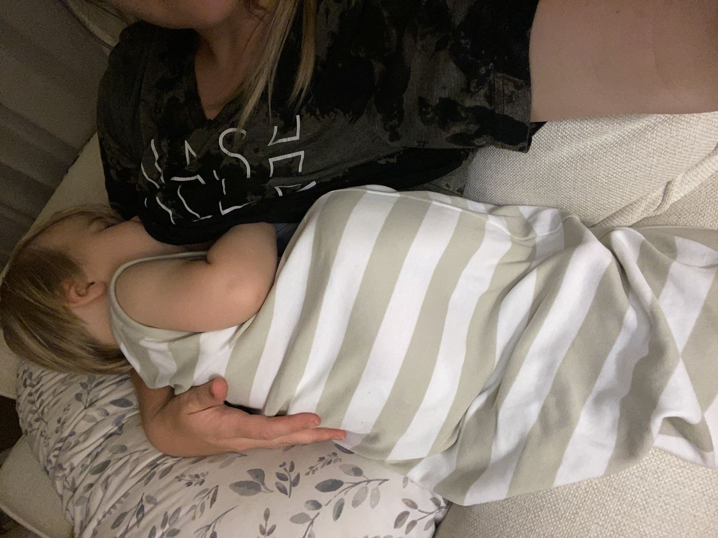 Customer photo review of Ecolino® Organic Cotton Classic Baby Sleep Bag or Sack, Gray