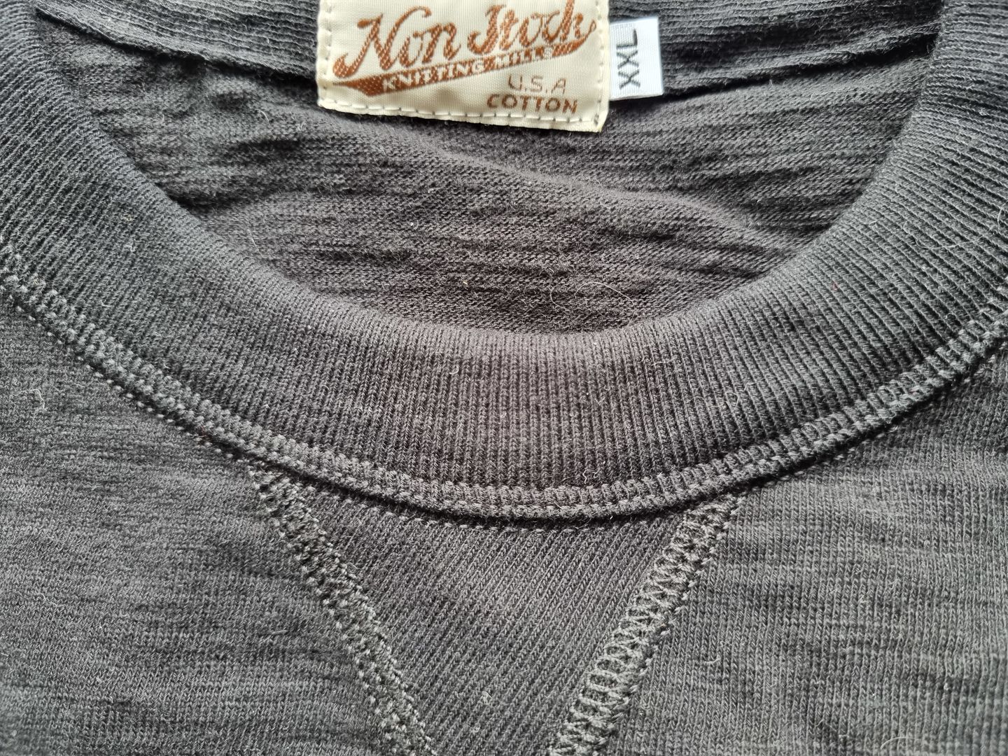 Customer photo review of 10.5 oz Cotton Tubular Gusset T-Shirt - Green