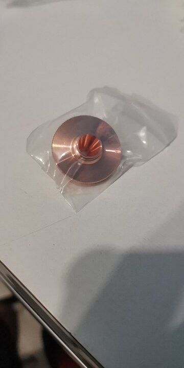 Customer photo review of Cloudray Precitec PT-C Type Dia.28mm Caliber 0.8 - 4.0mm Cutting Nozzles