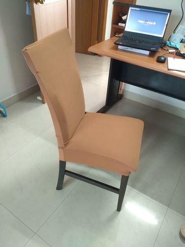 Customer photo review of Magic Universal Chair Cover