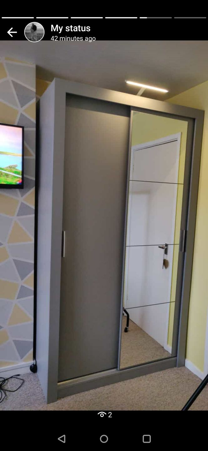 Customer photo review of Arti 6 - 2 Sliding Door Wardrobe 120cm