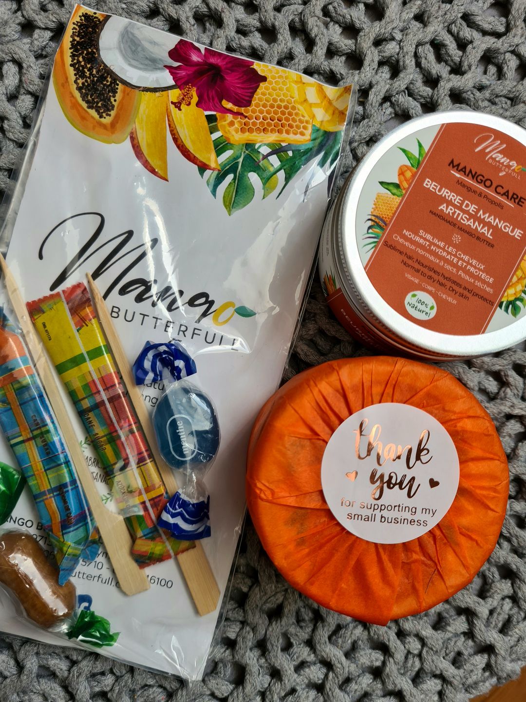 Customer photo review of Beurre de mangue artisanal CARE