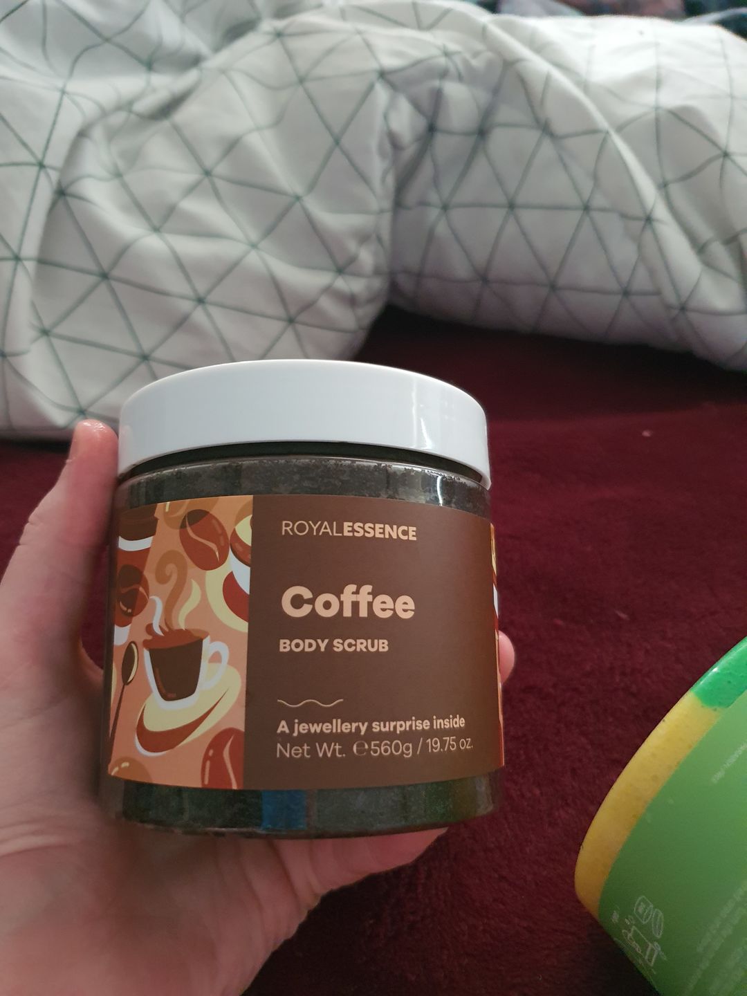 Customer photo review of Coffee (Body Scrub)