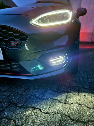 Customer photo review of MK8 ST/ST Line "PREDATOR" Style Fog Light Armour