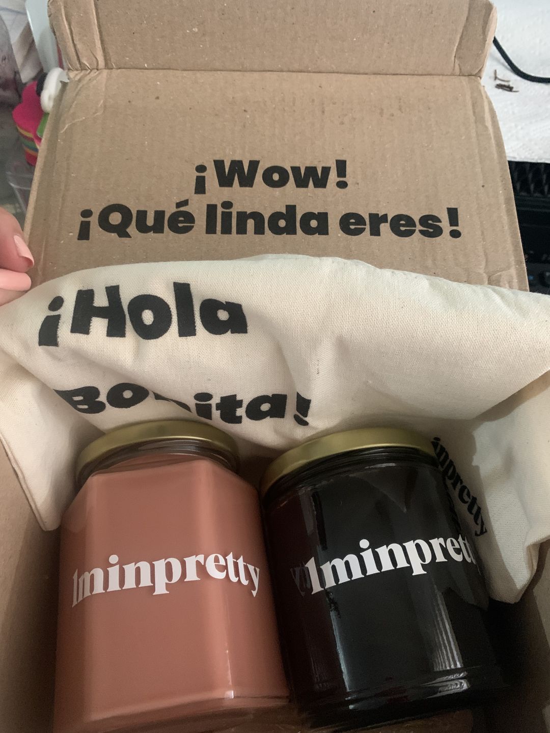 Customer photo review of Kit de zona íntima con envío gratis mx