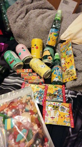 Customer photo review of Lotte Pokemon Chewy Cola Candy - 25g