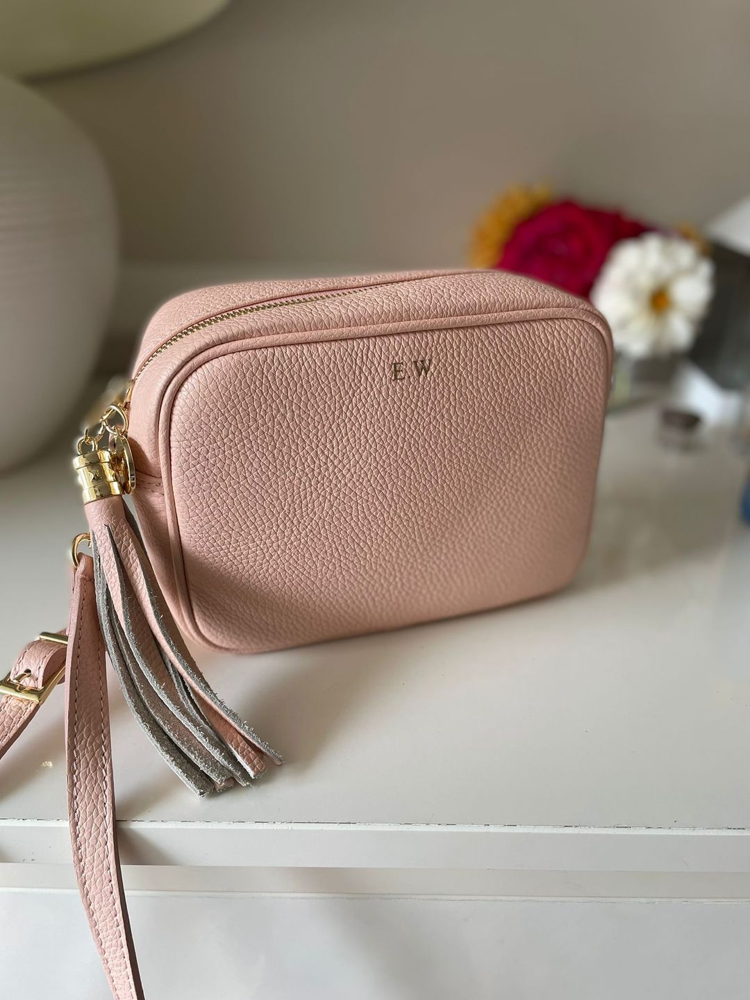 Customer photo review of Leather Lady Cross Body Bag