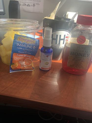 Customer photo review of Aunt Lyn's Cold & Flu Away