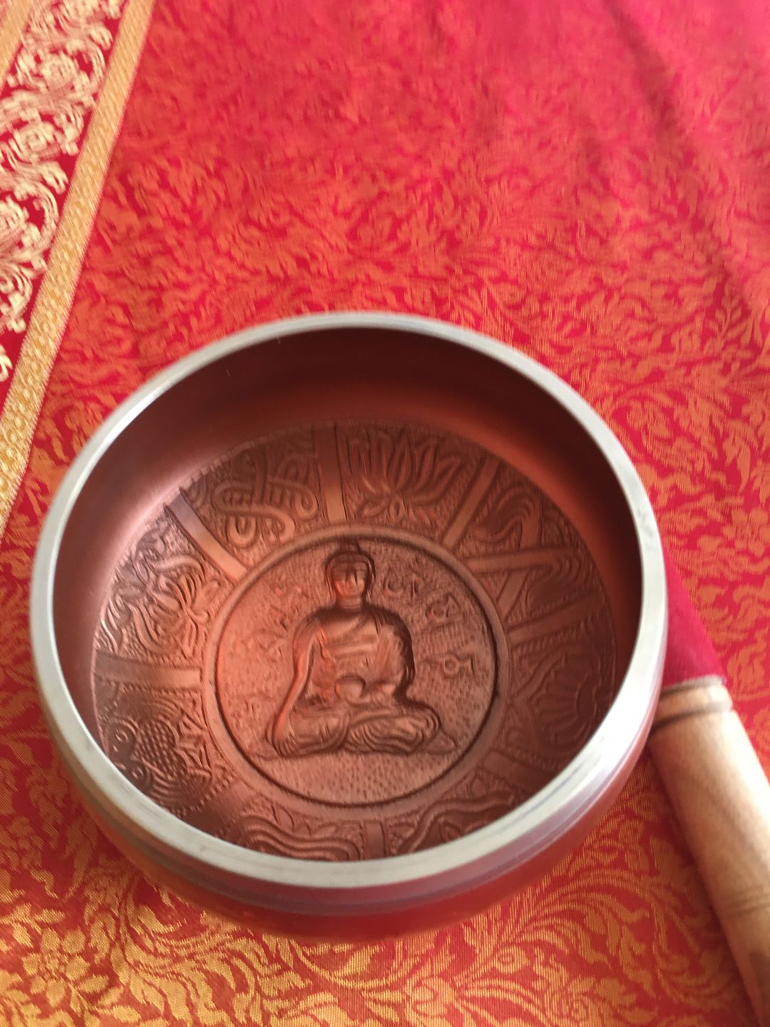 Customer photo review of Bols Tibétains 5 Bouddhas