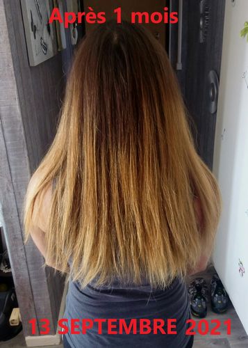 Customer photo review of Good Hair Vitamins - 3 mois