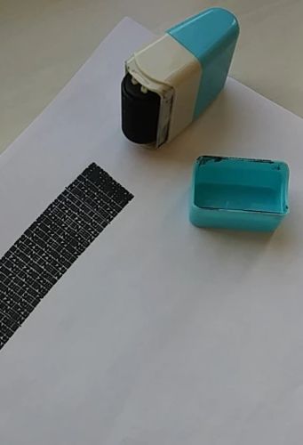 Customer photo review of The Privy Stamp™