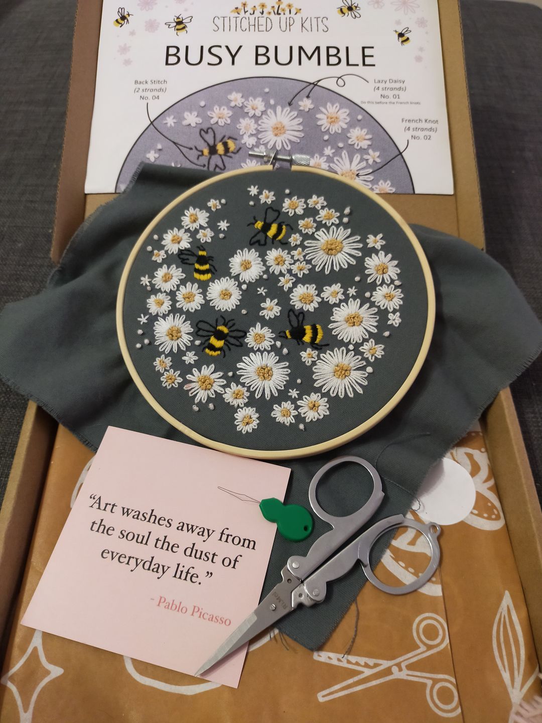 Customer photo review of Busy Bumble Bees