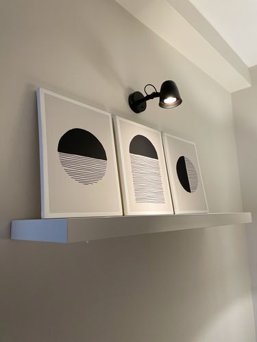 Customer photo review of Abstract Geometric IV