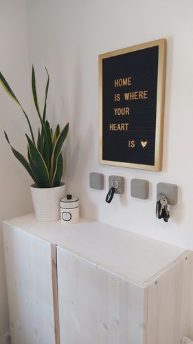 Customer photo review of Magnetischer Schlüsselhalter HAMO