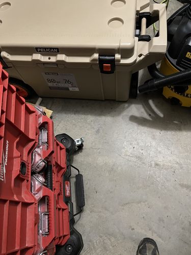 Customer photo review of Pelican™  80QT Elite Wheeled Cooler