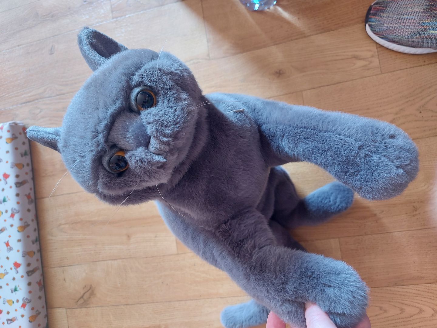 Customer photo review of Chat ronronnant Marionnette