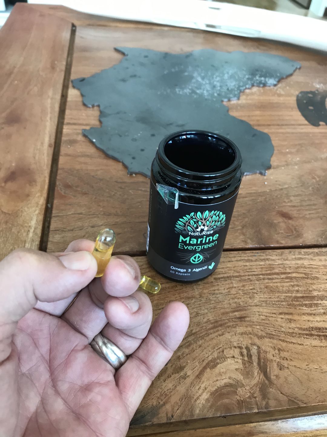 Customer photo review of Omega 3 Algenöl (60 Kapseln)