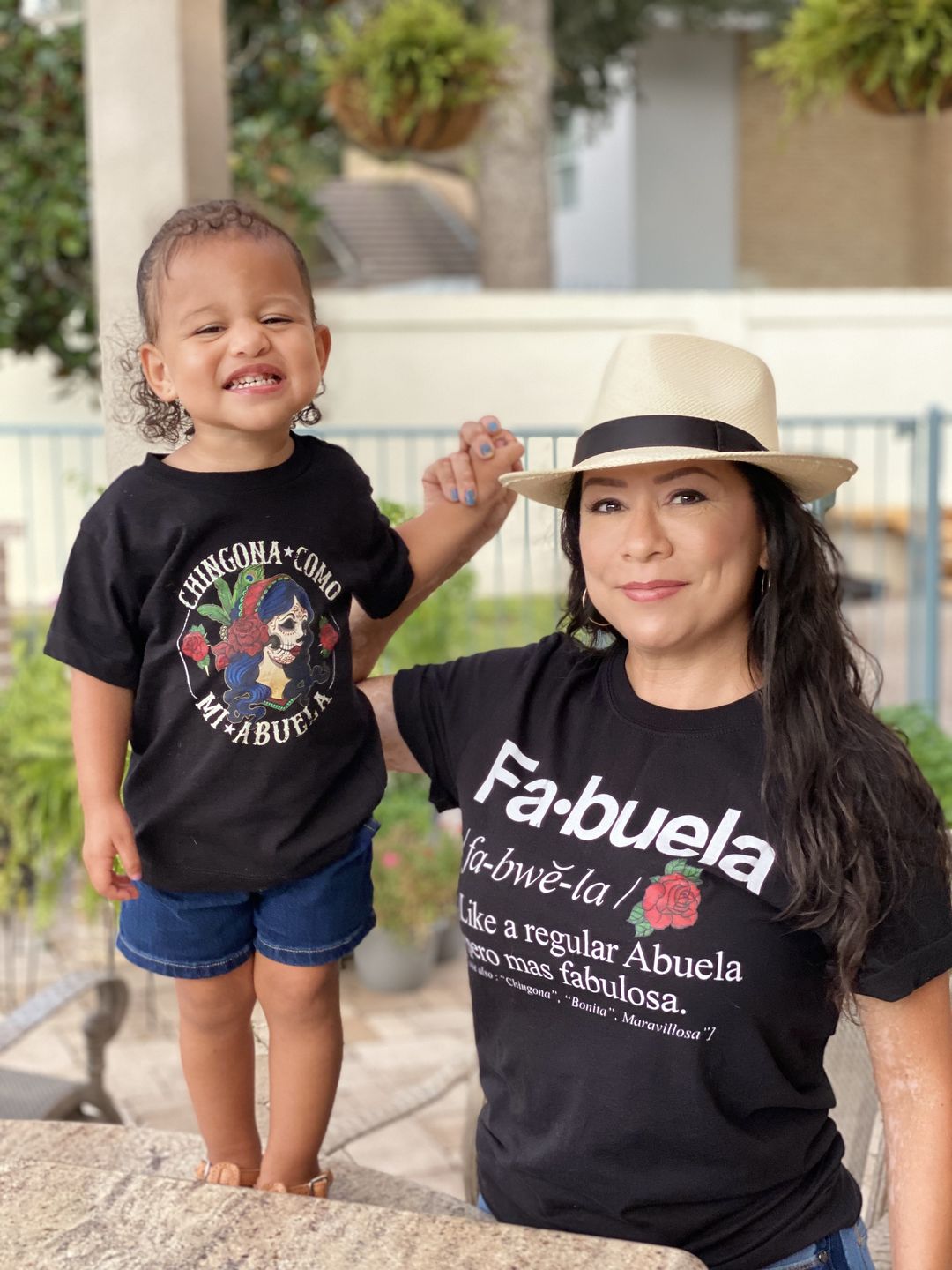 Customer photo review of Fabuela Fabulosa Abuela T-Shirt