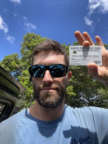 Customer photo review of White Privilege Card