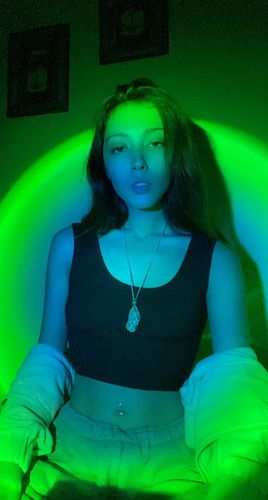 Customer photo review of The Sunset Lamp™