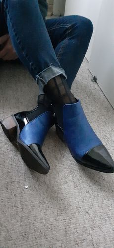 Customer photo review of BOTIN AZUL C7308
