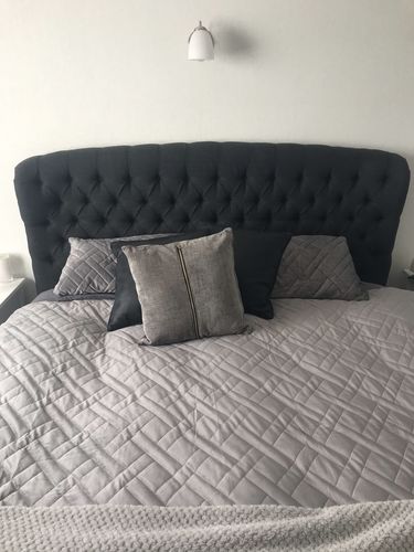 Customer photo review of Birmingham Headboard