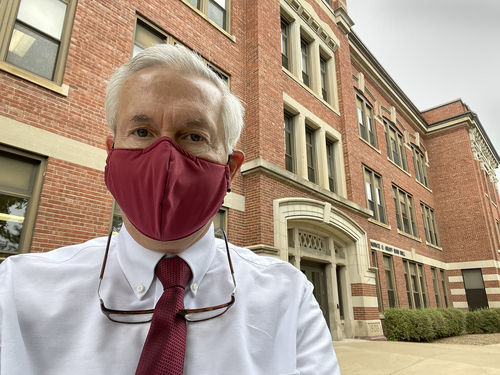 Customer photo review of Advanced Nanotech Premium Face Mask