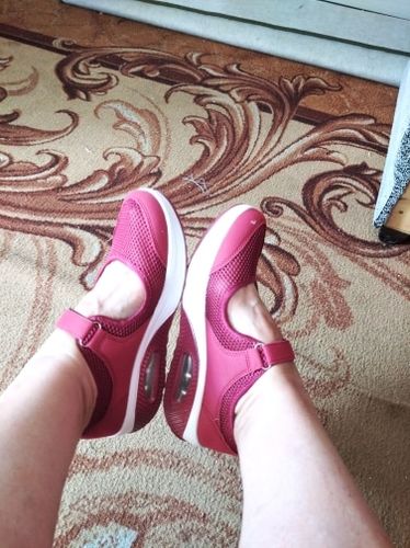 Customer photo review of Chaussures Orthopédiques Antidérapant Ajustable pour Femme