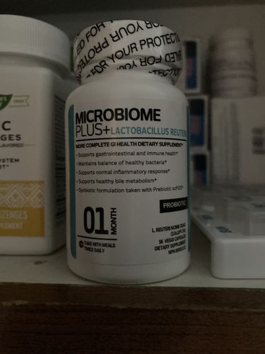 Customer photo review of Lactobacillus Reuteri NCIMB 30242 | Microbiome Plus+