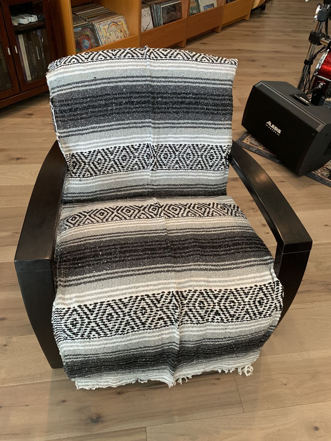 Customer photo review of Striped Falsa Blanket