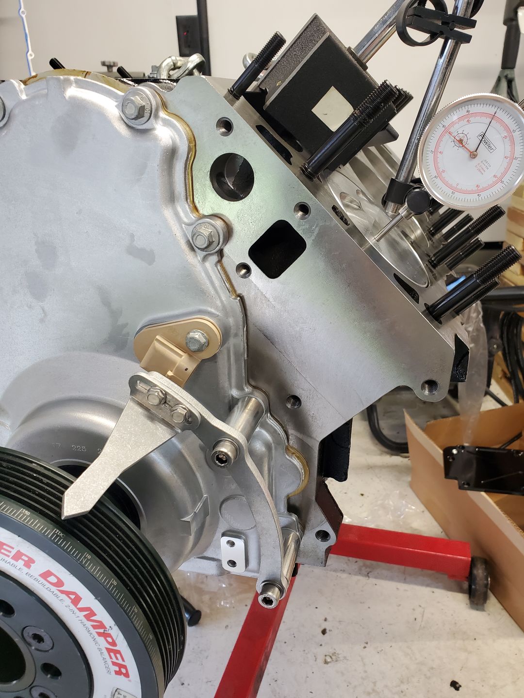 Customer photo review of LS Adjustable Timing Pointer Kit (Truck / 5th Gen Camaro Spacing) 10-11004