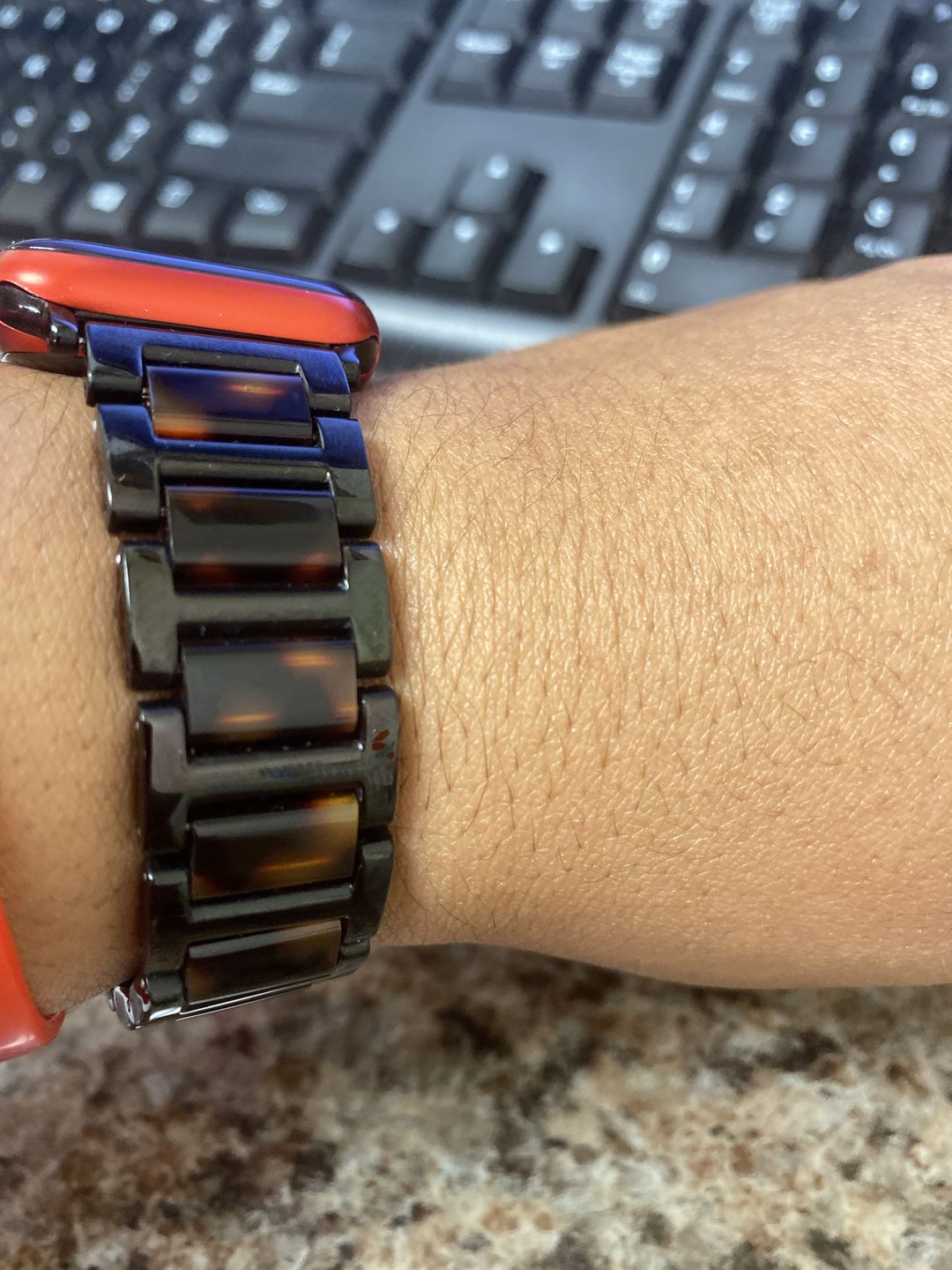 Customer photo review of Aura Metal Band (11 Colours)