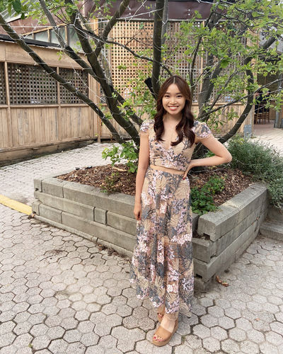 dress the population juliana two piece