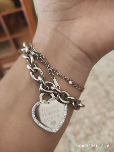 Customer photo review of Bracciale Cuore