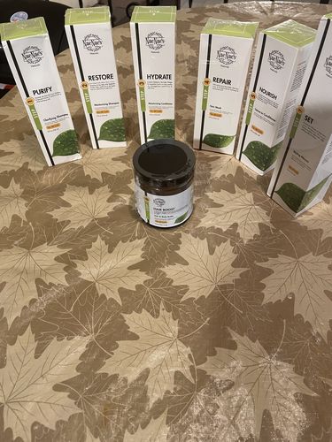 Customer photo review of Moisturizing Bundle