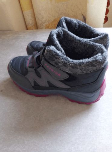Customer photo review of Kafa™ Unisex Snowy Windproof Waterproof Ankle Suede Boots【FREE SHIPPING】