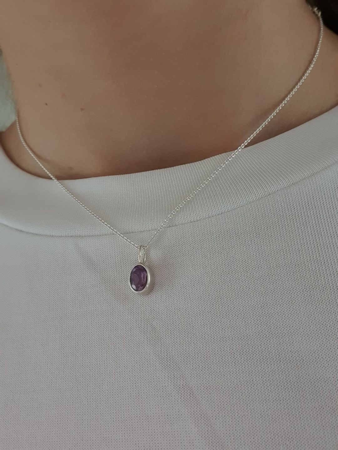 Customer photo review of Berlock Februari Ametist Silver