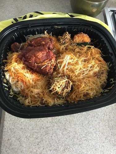 Customer photo review of BEE HOON BRIYANI SET