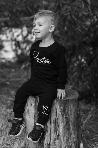 Customer photo review of Personalised Roma Tracksuit (3m-12 Years)